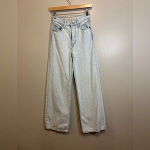 Levi's Light wash Blue Flare & Wide Leg Jeans